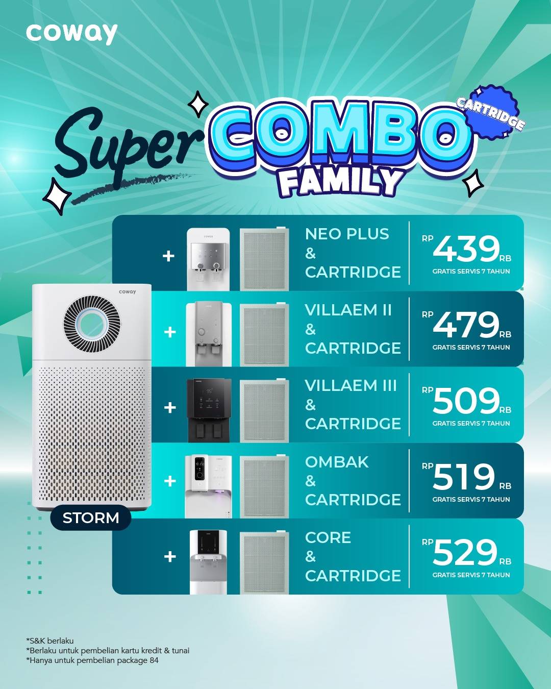 super combo cartridge family